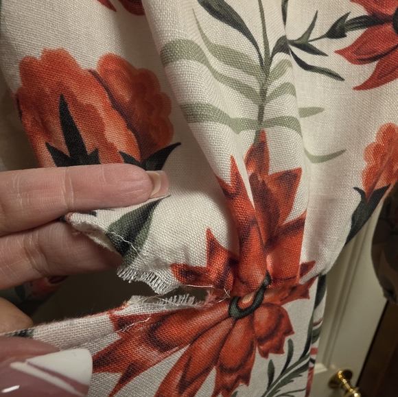 IRREGULAR Anthropologie Encantadore Renata Tropic Maxi Dress Size M - Picture 4 of 11